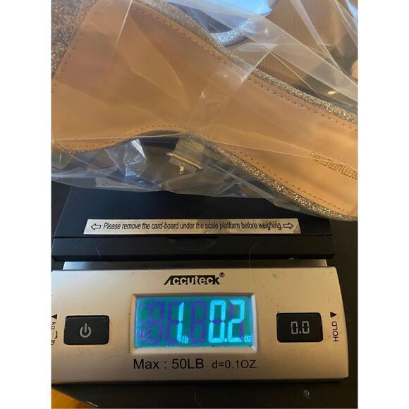 PrettyLittleThings Size 4UK = US6 Silver Clear strappy ankle High Heels - Picture 9 of 9